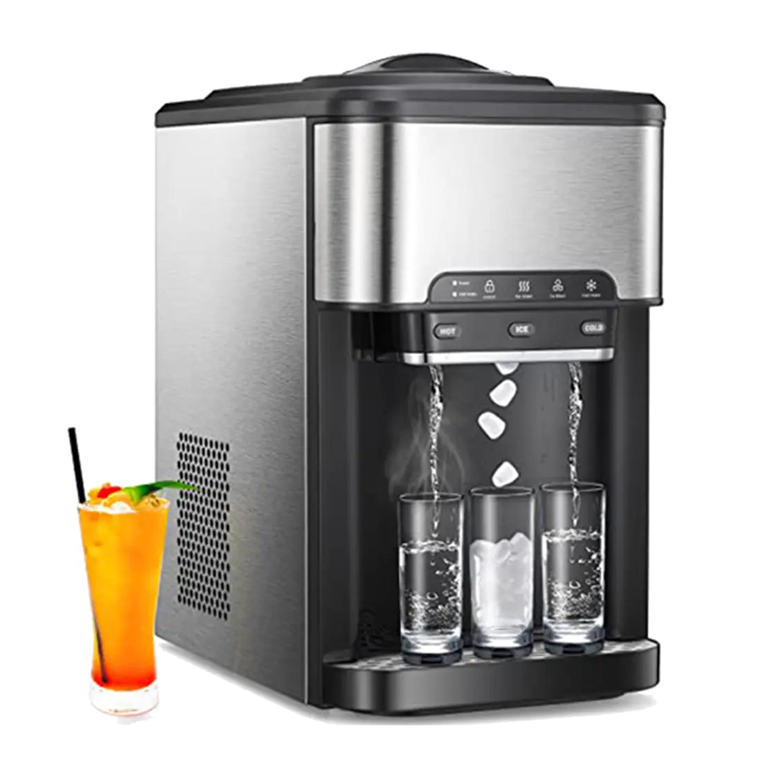 3-in-1 Bullet Ice Maker & Water Dispenser