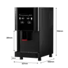ANI-80B automatic commercial ice water machine oblique appearance and dimension drawing