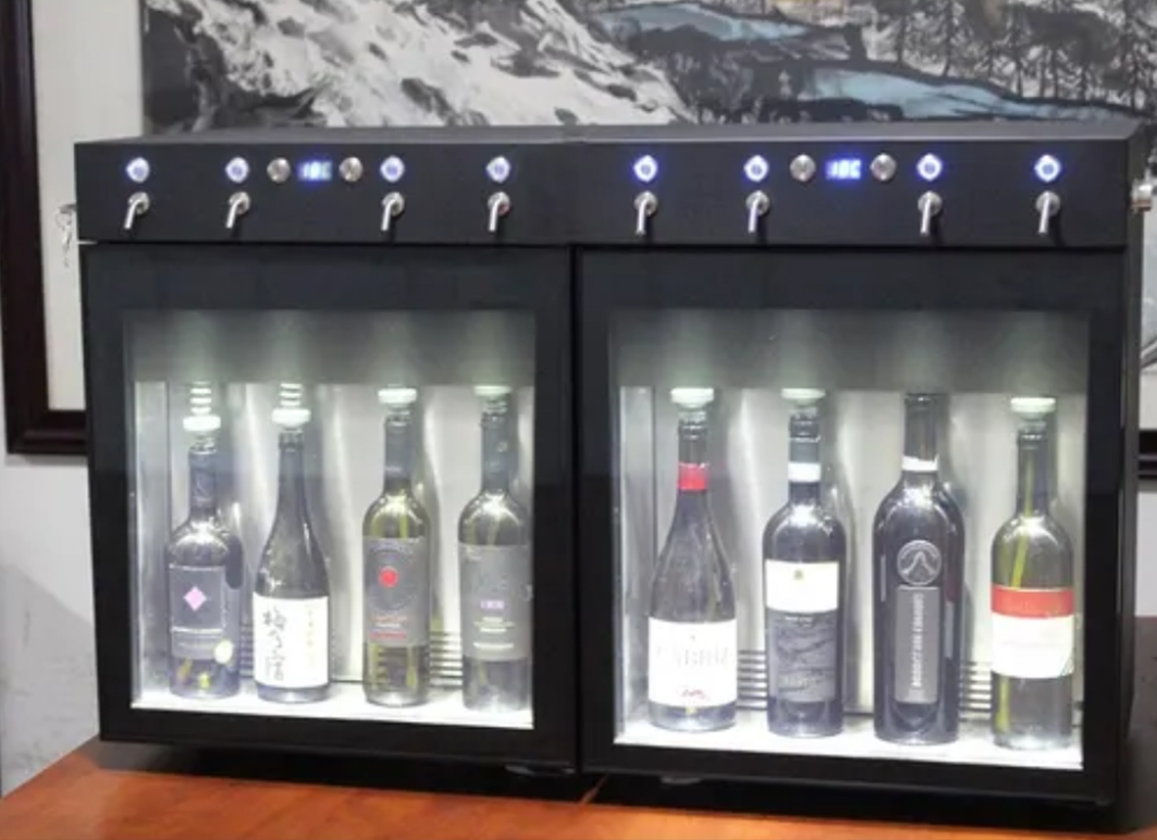 WDF-8A-8-Bottle Dual-Cabinet Wine Dispenser