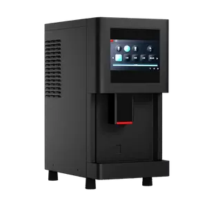 ANI-80C automatic commercial ice water machine large touch panel side appearance picture