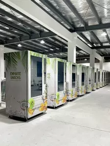 Finished Vending Machines Ready for Shipment