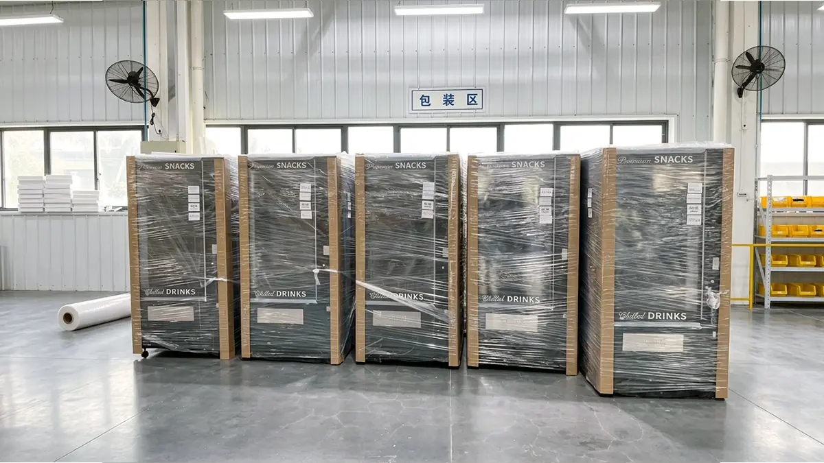 Nanjing Joint Smart Vending Machine&nbsp;Finished Vending Machines Ready for Shipment